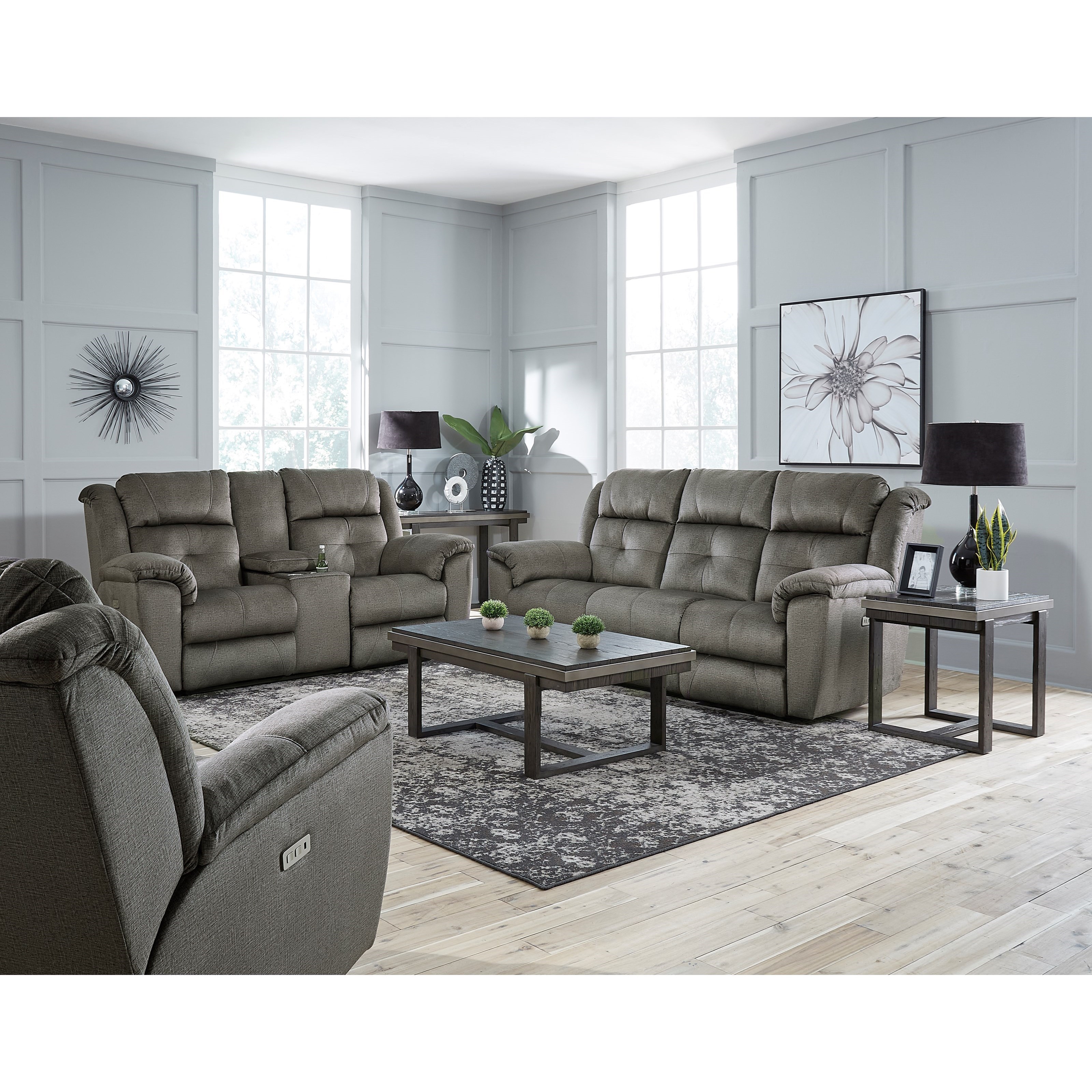 Southern Motion Vista 35128 16404 Double Reclining Loveseat with